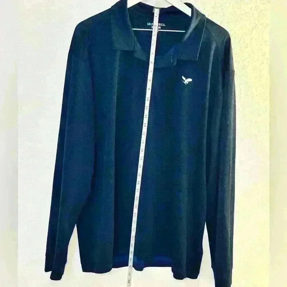 Golf America Long Sleeve Polo Shirt - Picture 1 of 3